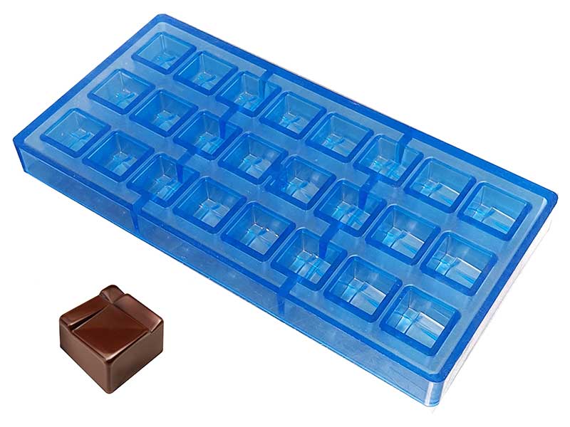 Polycarbonate Moulds for chocolate, used